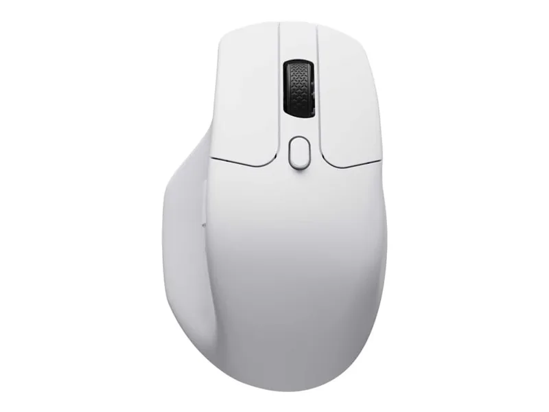 Keychron M6 ergonomisk trådlös mus, vit