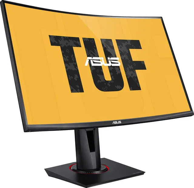 Asus VG27WQ 27"TUF välvd bildskärm för gaming