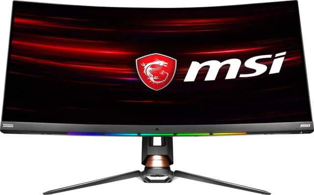 MSI Optix MPG341CQR 34" välvd bildskärm för