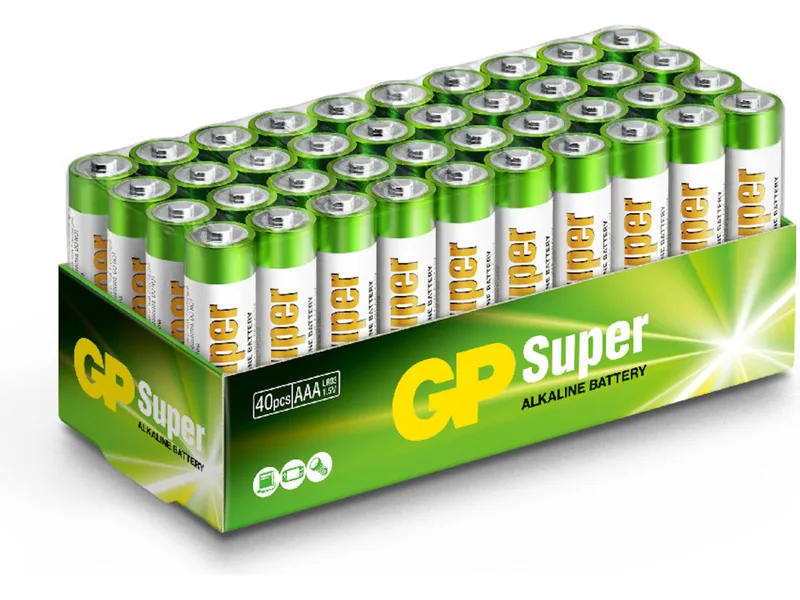 GP Super Alkaline AAA/LR03 batteri