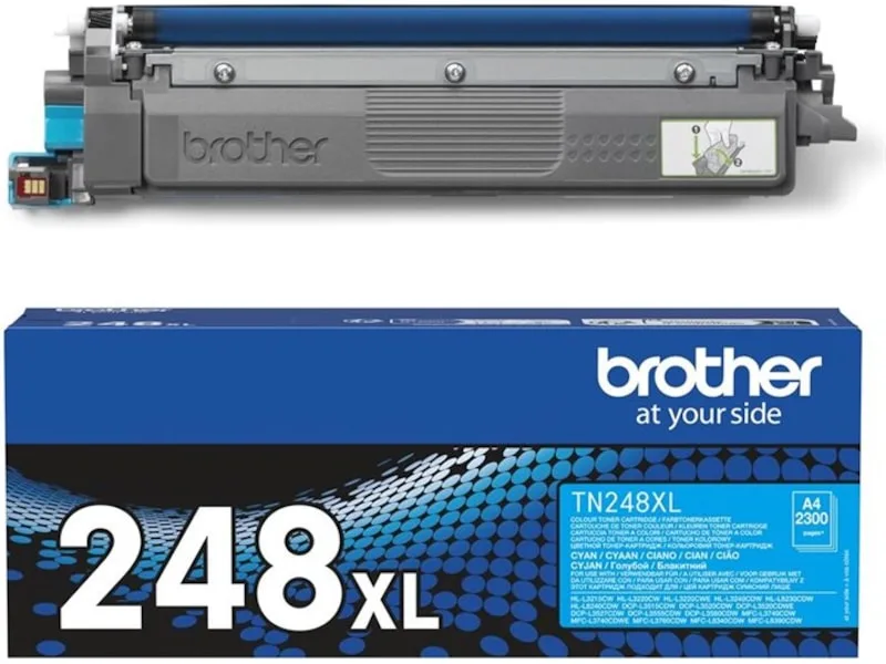 Brother TN-248XLC tonerkassett, cyan