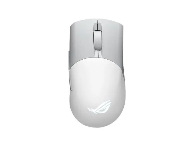 Asus ROG Keris Wireless AimPoint Moonlight trådlös spelmus, vit