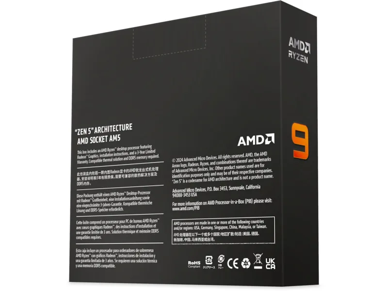 AMD Ryzen 9 9900X CPU