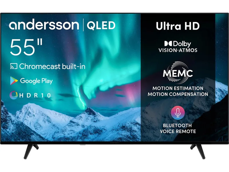 ANDERSSON 55" 4K QLED-TV QLED5550UHD