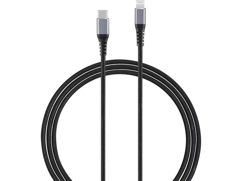 ANDERSSON flätad USB-C till Lightning-kabel 3m