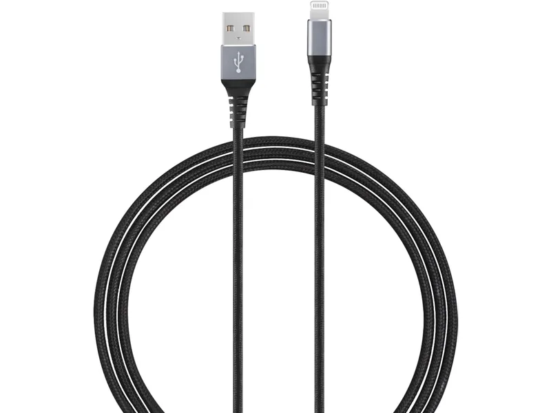 Andersson USB-A till lightning kabel 1,5m (svart)