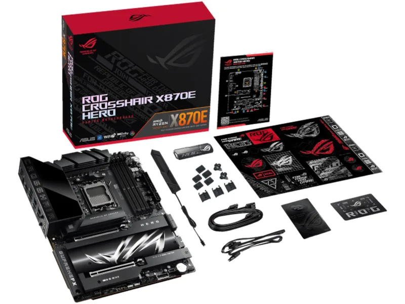 ASUS ROG Crosshair X870E Hero Moderkort