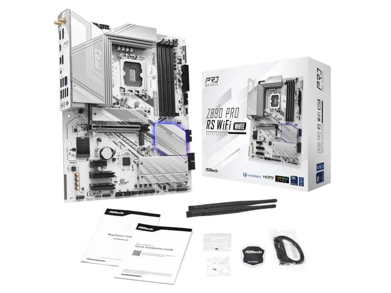 ASROCK Z890 PRO RS WIFI Moderkort