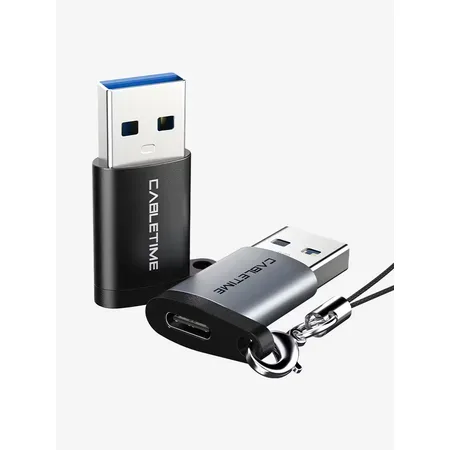 Cabletime USB-A till USB-C-kabel