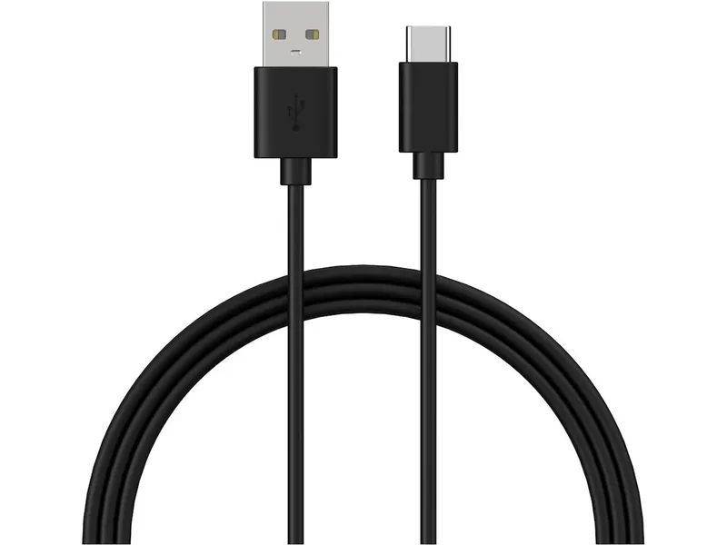 ANDERSSON USB-A till USB-C-kabel 0,5m (svart)