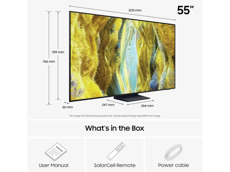 SAMSUNG 55" QN73F Neo QLED 4K Mini LED Smart TV