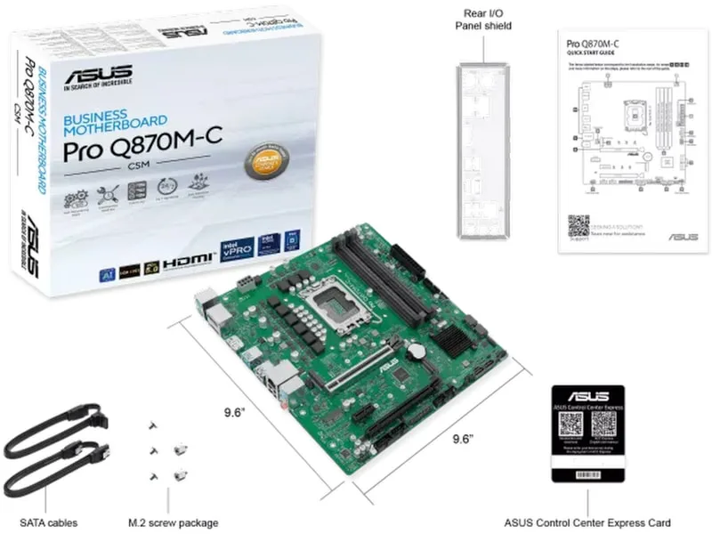 ASUS Pro Q870M-C-CSM Moderkort