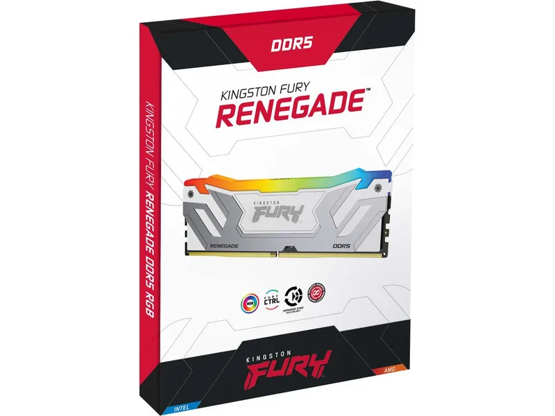 KINGSTON FURY Renegade DDR5 RGB 8400MHz 24GB