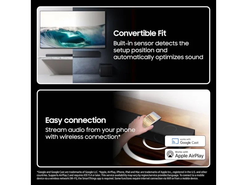 Samsung Q-series HW-QS710F Svart 3.1.2 kanaler 38 W