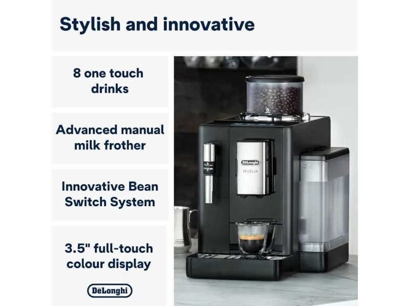 DeLonghi Rivelia automatisk kaffemaskin