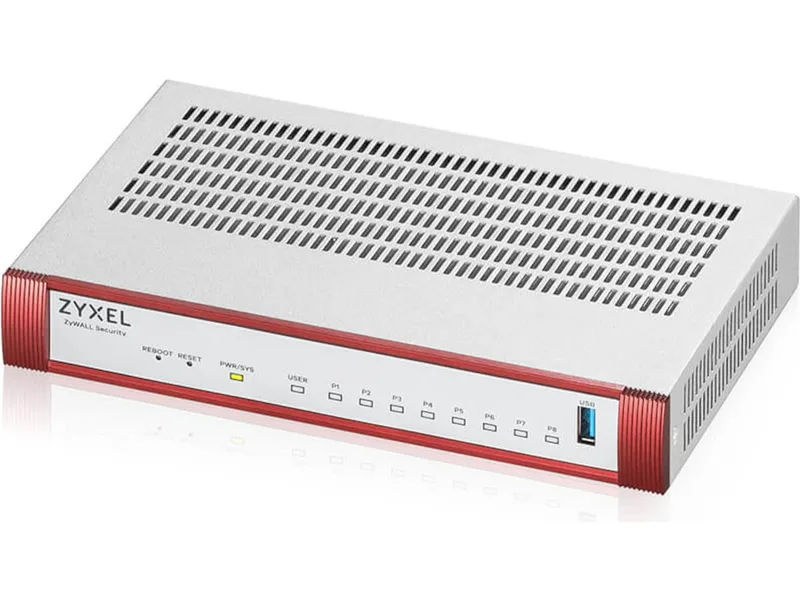 ZyXEL USG FLEX 100H, 8xLAN Gigabit definierbara, Nebula
