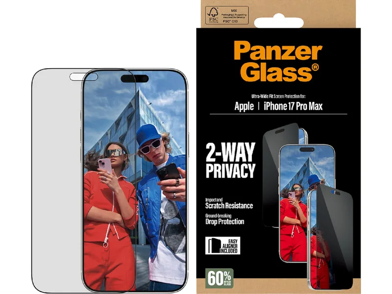 PANZERGLAS s iPhone 17 Pro Max 2-way