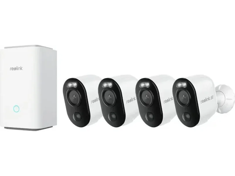 REOLINK Home Hub w/ 4x Argus 3
