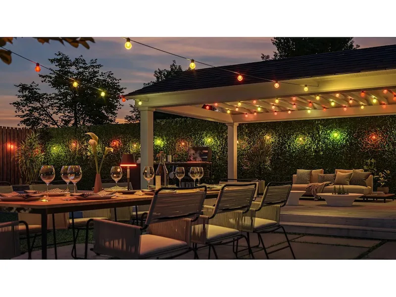 PHILIPSHUE Philips Hue Festavia Globe ljusslinga 21m