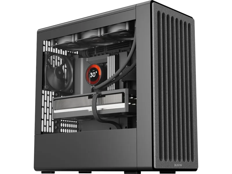 HAVN BF 360 Flow PC-chassi (svart)