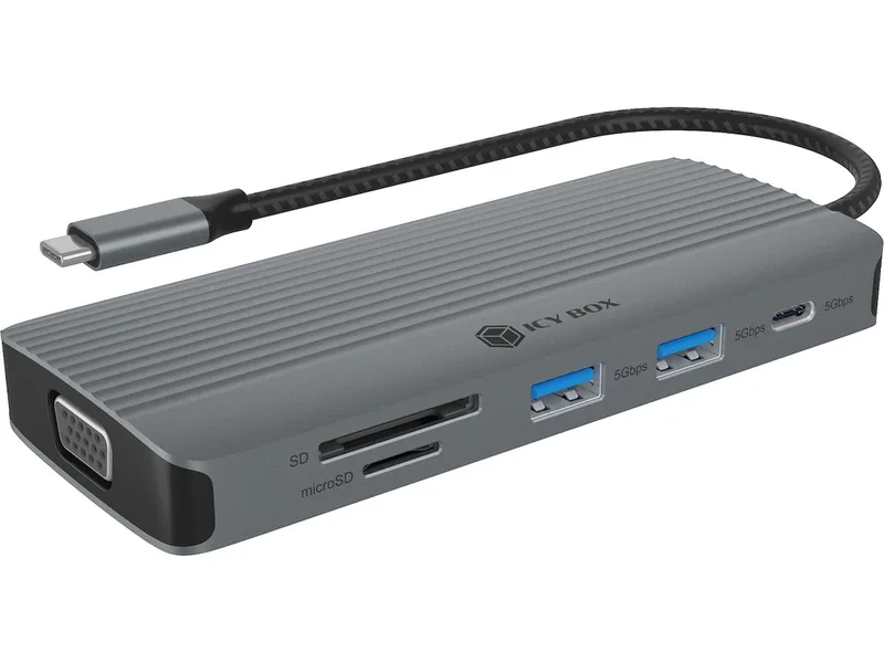 ICYBOX ICY BOX 10 i 1 USB-C