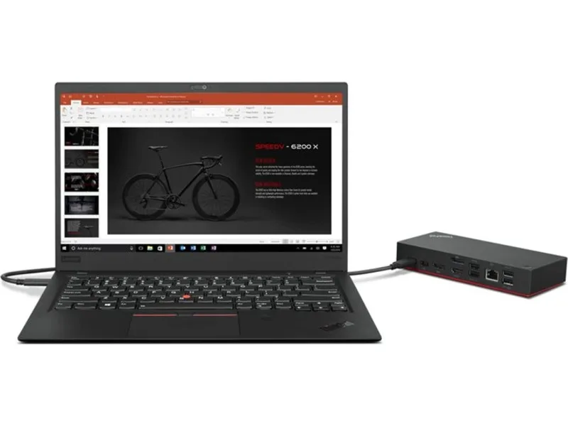 Dockningsstation Lenovo ThinkPad Universal USB-C Dock 90W, HDMI, 2xDP, 3xUSB3.2, 2xUSB 2.0, LAN
