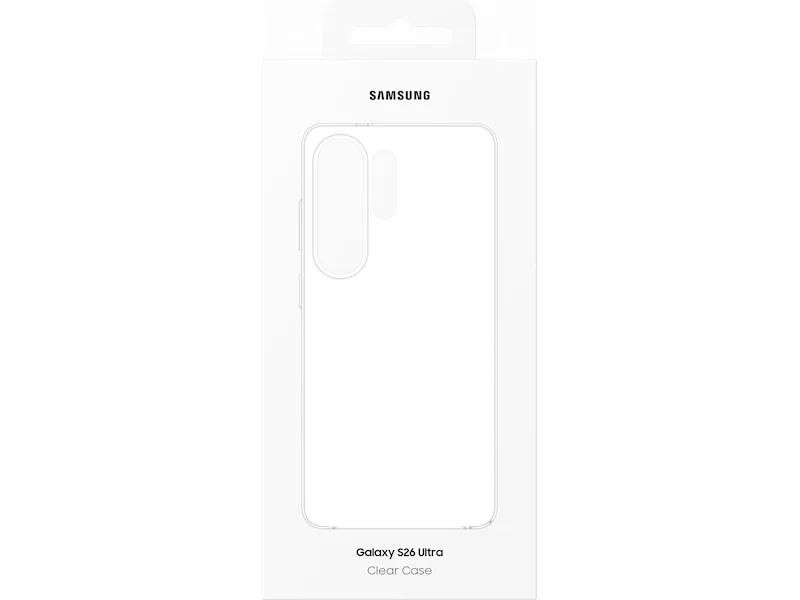 Samsung Galaxy S26 Ultra Clear Case (genomskinligt)