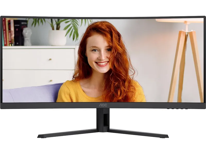 AOC 34" curved skärm CU34B3E