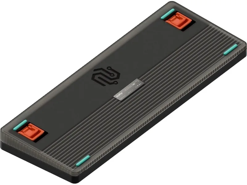 NuPhy Halo96 V2 trådlöst gaming tangentbord (Obsidian black/Raspberry)