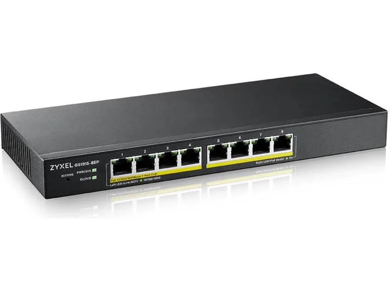 ZYXEL GS1915-8EP-EU0101F switch