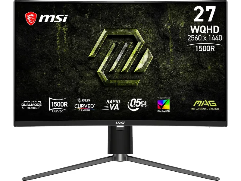 MSI 27" curved gamingskärm MAG 274CQPDF X32