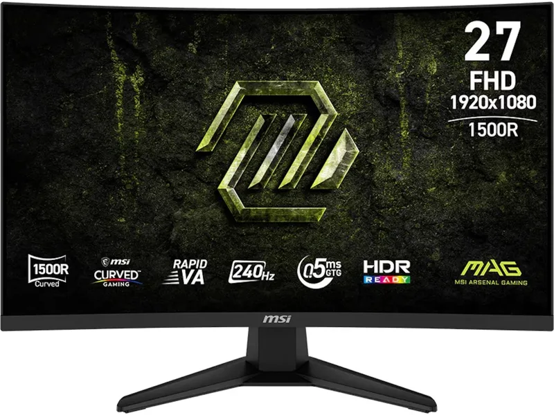 MSI 27" curved gamingskärm 275CF X24