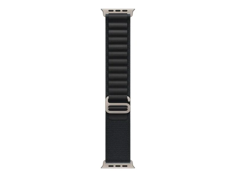 Apple Watch 49mm Natural Titanium Alpine Loop (black) -B-Grade