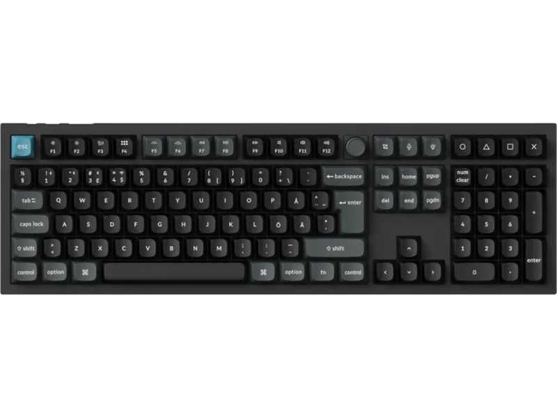 Keychron Q6 Ultra 100% 8K Red Trådlöst Gamingtangentbord