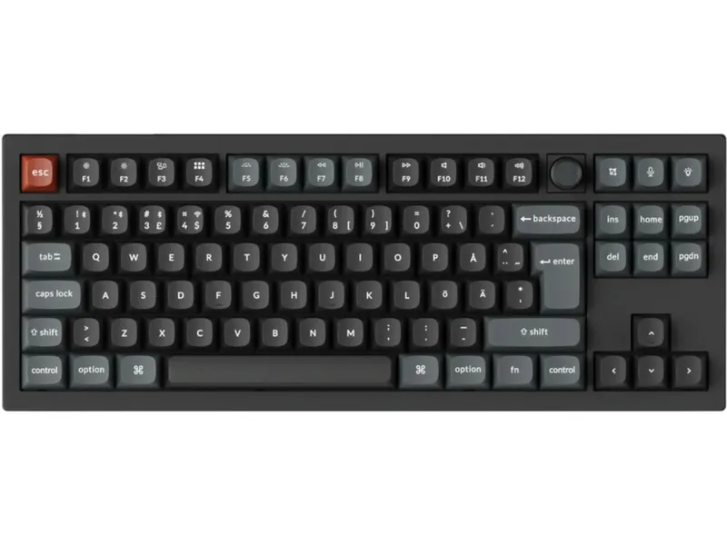 Keychron V3 Ultra 80% 8K Red Trådlöst Gamingtangentbord