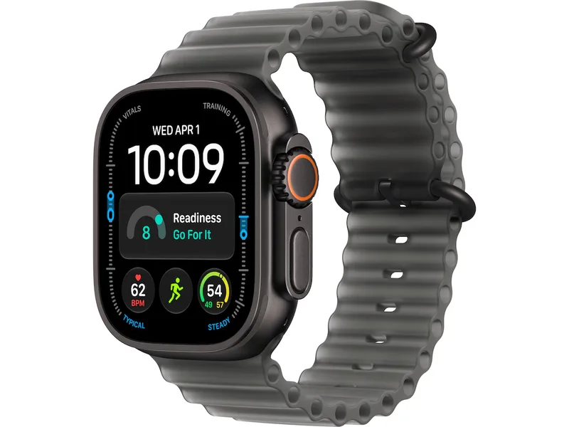 Apple Watch Ultra 4 GPS + LTE 49mm titan (svart)