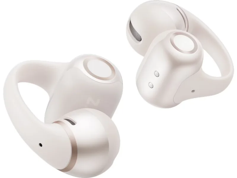 SHOKZ OpenDots 2 Clip-on öronproppar (vit)