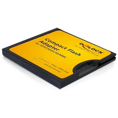 Delock Compact Flash-adapter för SD/SDHC/SDXC-kort