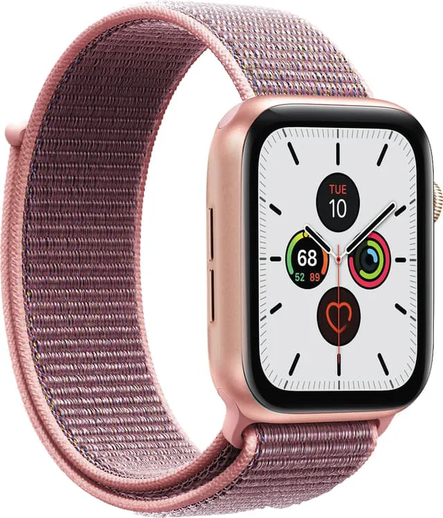 Puro nylonarmband för Apple Watch 42-44mm (rose)