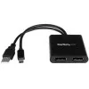 StarTech Mini Displayport till 2 Displayport Hub