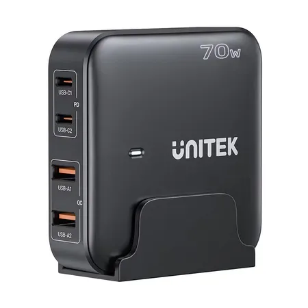 Belkin bordsladdare GaN 70 W, 2 USB-A och 2 USB-C