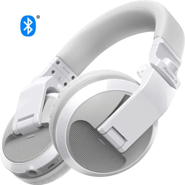 Pioneer DJ Pioneer HDJ-X5BT-W Bluetooth DJ Hörlurar
