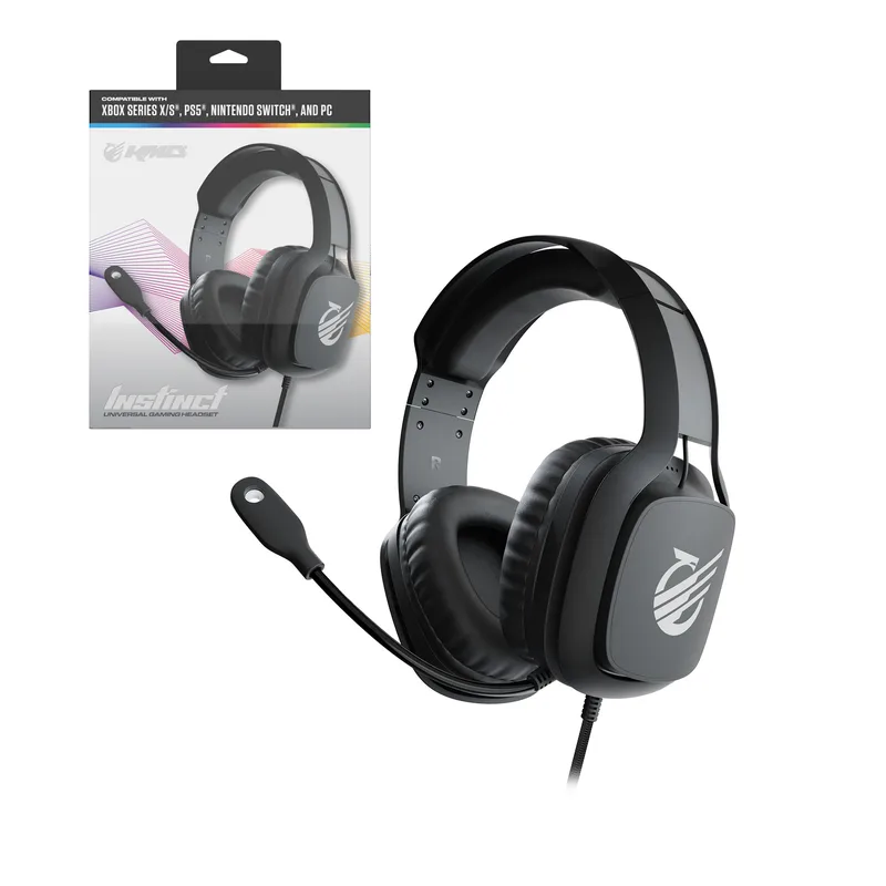 KMD Instinct universellt headset, svart