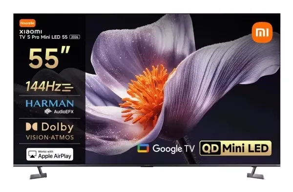 Xiaomi S Pro 2026 55" 4K UHD QD-Mini LED Smart TV