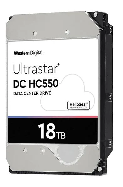 WD Ultrastar DC HC550 hårddisk, 7200 rpm