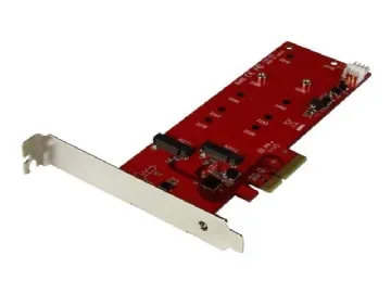 StarTech.com 2x M.2 SATA SSD Controller Card
