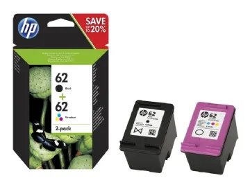 HP 62 original bläckpatroner