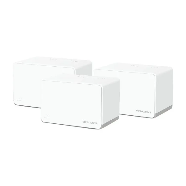 Mercusys Halo H70X AX1800 dubbelband meshsystem, 3-pack, vit