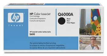 HP 124A Svart, Color LaserJet 1600/2600/CM1015 MFP, 2500 sidor
