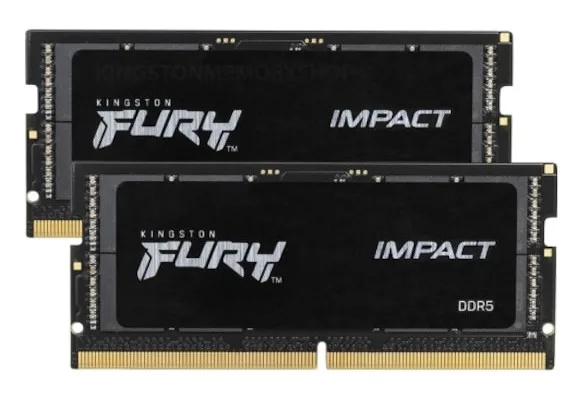 32 GB (2x16GB) DDR5-5600 SODIMM Kingston FURY Impact CL40